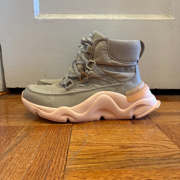 NWT Sorel Kinetic RNEGD Sport Boots - Waterproof, Insulated - Pink & Grey - Picture 3 of 8